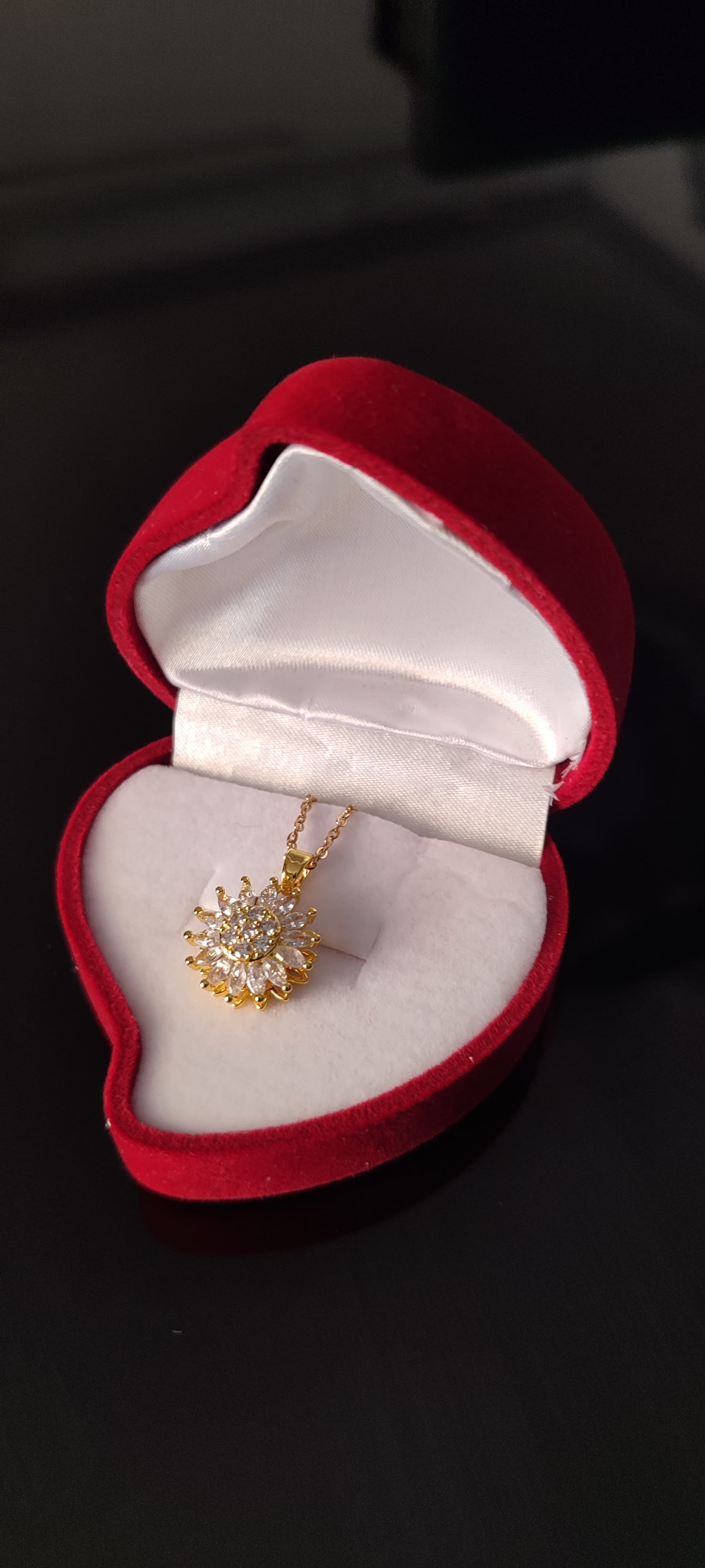 Miniatura 3 de Collar Girasol Giratorio +CAJALUJO